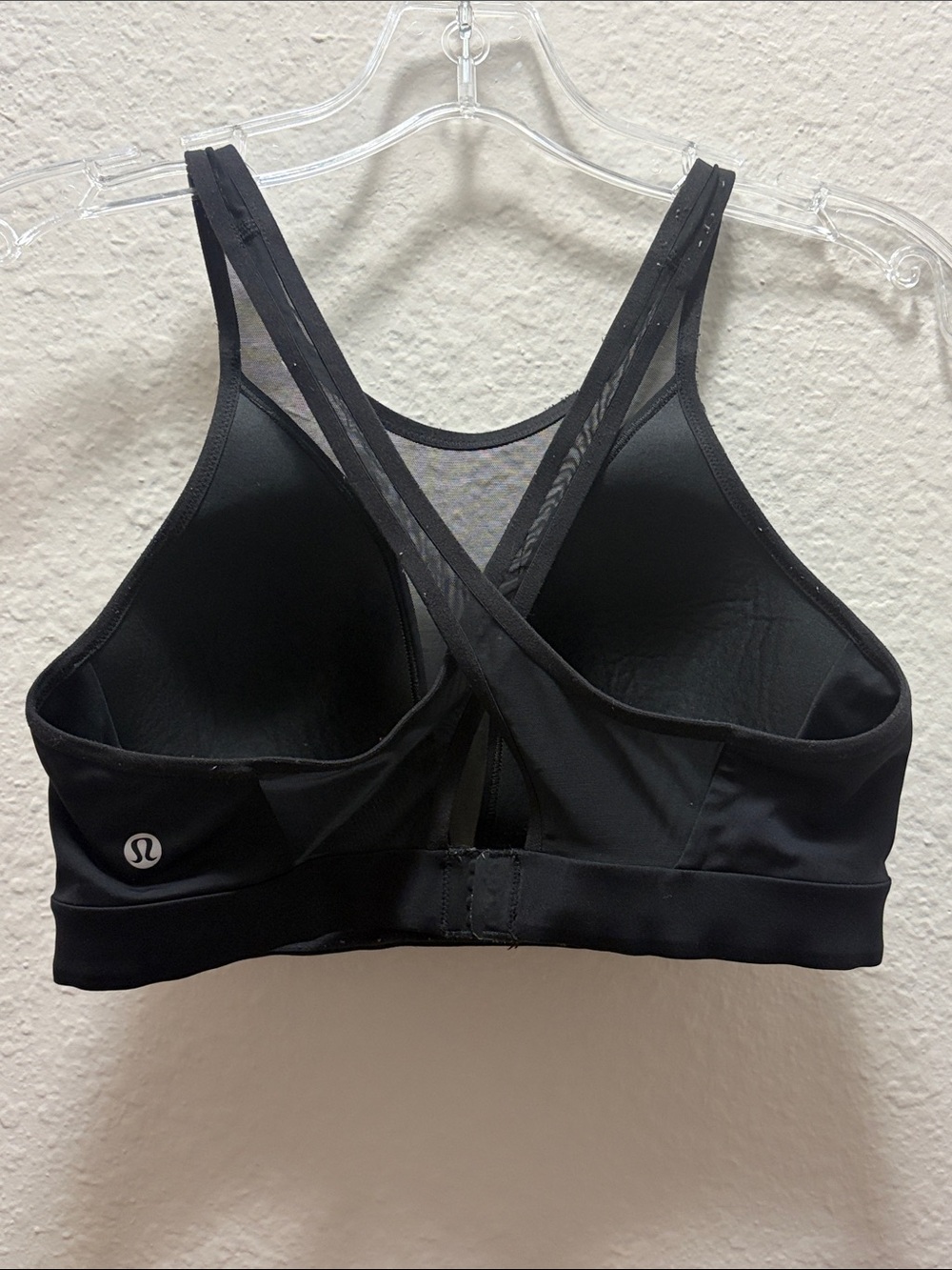 Lululemon sports bra with mesh detail